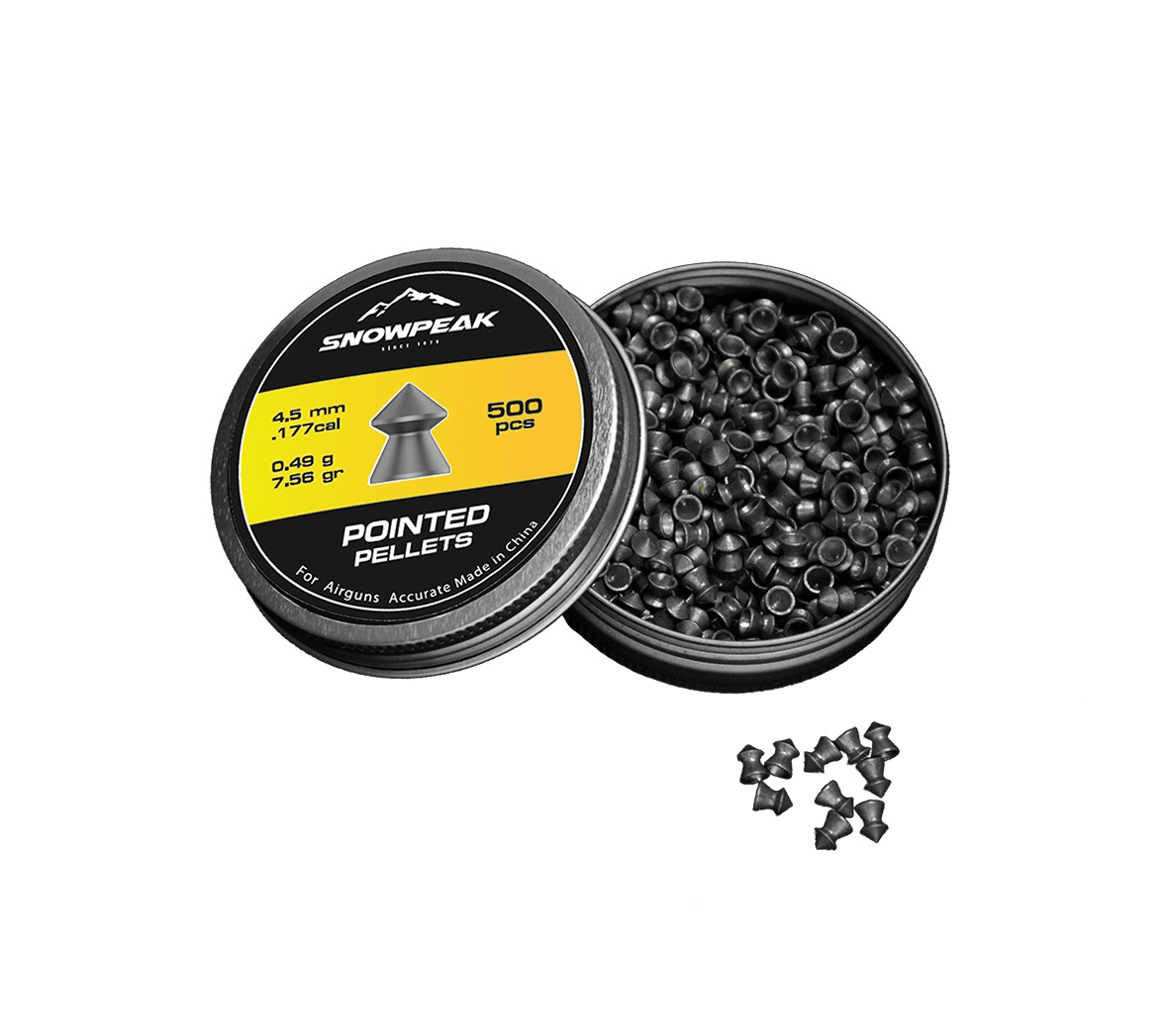 Snowpeak Pointed Pellet 4.5mm