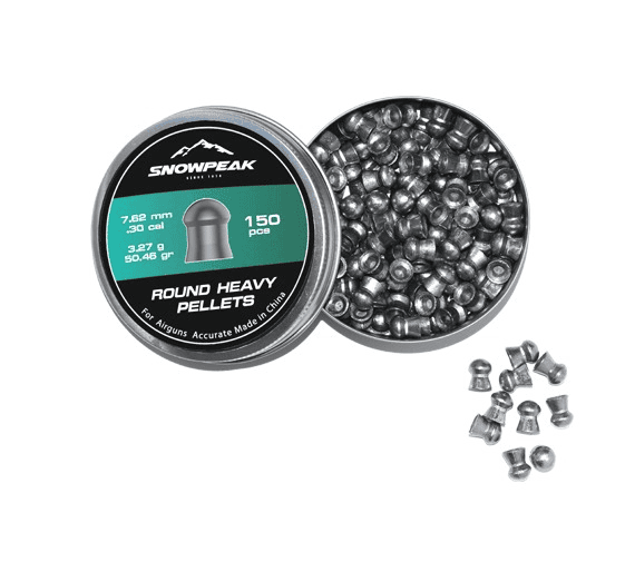 Snowpeak Round Heavy Pellet 7.62mm