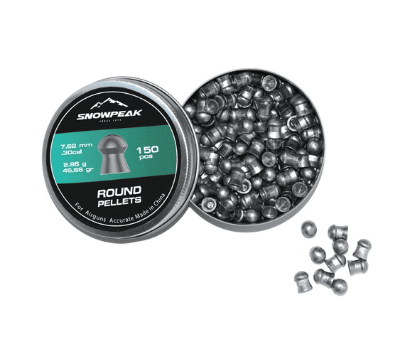Snowpeak Round Pellet 7.62mm